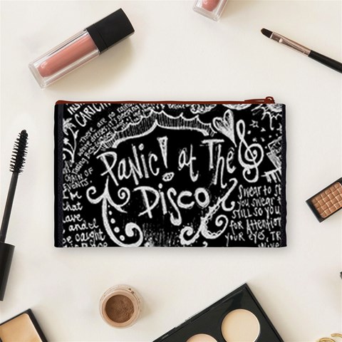 Panic ! At The Disco Lyric Quotes Cosmetic Bag (Medium) from ArtsNow.com Back