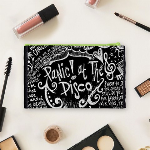 Panic ! At The Disco Lyric Quotes Cosmetic Bag (Medium) from ArtsNow.com Back