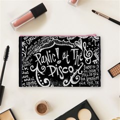 Panic ! At The Disco Lyric Quotes Cosmetic Bag (Medium) from ArtsNow.com Back