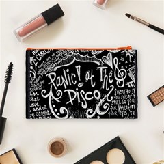 Panic ! At The Disco Lyric Quotes Cosmetic Bag (Medium) from ArtsNow.com Back