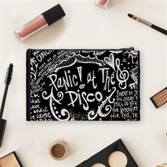 Panic ! At The Disco Lyric Quotes Cosmetic Bag (Medium) from ArtsNow.com Back