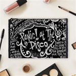 Panic ! At The Disco Lyric Quotes Cosmetic Bag (Large)