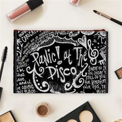 Panic ! At The Disco Lyric Quotes Cosmetic Bag (Large) from ArtsNow.com Back