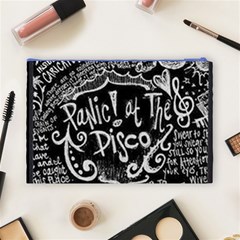 Panic ! At The Disco Lyric Quotes Cosmetic Bag (Large) from ArtsNow.com Back
