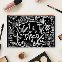 Panic ! At The Disco Lyric Quotes Cosmetic Bag (Large) from ArtsNow.com Back