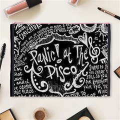 Panic ! At The Disco Lyric Quotes Cosmetic Bag (XL) from ArtsNow.com Front