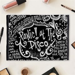 Panic ! At The Disco Lyric Quotes Cosmetic Bag (XL) from ArtsNow.com Front