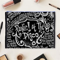 Panic ! At The Disco Lyric Quotes Cosmetic Bag (XL) from ArtsNow.com Front