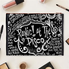 Panic ! At The Disco Lyric Quotes Cosmetic Bag (XL) from ArtsNow.com Back