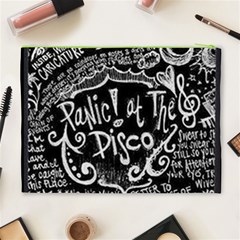 Panic ! At The Disco Lyric Quotes Cosmetic Bag (XL) from ArtsNow.com Back