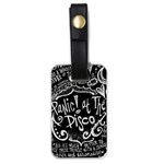 Panic ! At The Disco Lyric Quotes Luggage Tag (one side)