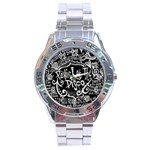 Panic ! At The Disco Lyric Quotes Stainless Steel Analogue Watch