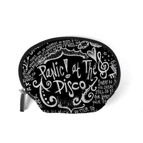 Panic ! At The Disco Lyric Quotes Accessory Pouch (Small) from ArtsNow.com Back