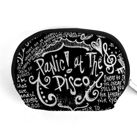 Panic ! At The Disco Lyric Quotes Accessory Pouch (Medium) from ArtsNow.com Front