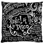 Panic ! At The Disco Lyric Quotes Standard Flano Cushion Case (One Side)