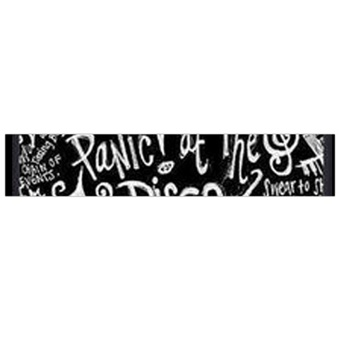 Panic ! At The Disco Lyric Quotes Flano Scarf (Large) from ArtsNow.com Front