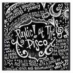 Panic ! At The Disco Lyric Quotes Large Satin Scarf (Square)