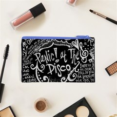 Panic ! At The Disco Lyric Quotes Cosmetic Bag (XS) from ArtsNow.com Back