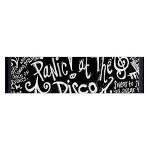 Panic ! At The Disco Lyric Quotes Satin Scarf (Oblong) from ArtsNow.com Front