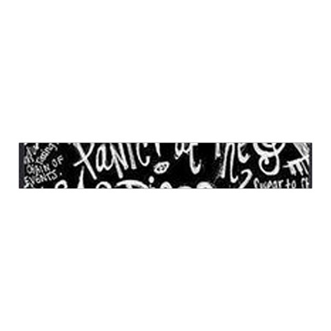 Panic ! At The Disco Lyric Quotes Midi Wrap Pencil Skirt from ArtsNow.com Waistband