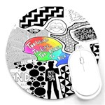 Panic ! At The Disco Round Mousepad