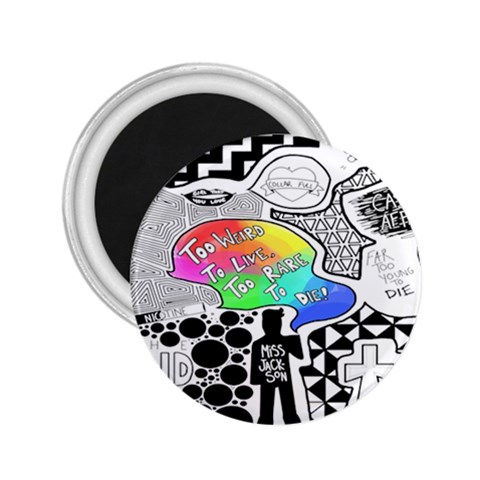 Panic ! At The Disco 2.25  Magnet from ArtsNow.com Front
