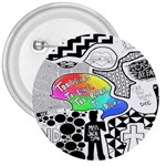 Panic ! At The Disco 3  Button