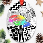Panic ! At The Disco Ornament (Oval)