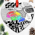 Panic ! At The Disco Ornament (Heart)