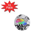 Panic ! At The Disco 1  Mini Button (10 pack) 