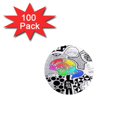 Panic ! At The Disco 1  Mini Magnet (100 pack)  from ArtsNow.com Front