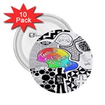 Panic ! At The Disco 2.25  Button (10 pack)