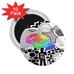 Panic ! At The Disco 2.25  Magnet (10 pack)