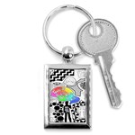Panic ! At The Disco Key Chain (Rectangle)