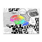 Panic ! At The Disco Sticker A4 (100 pack)