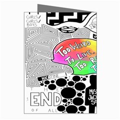 Panic ! At The Disco Greeting Cards (Pkg of 8) from ArtsNow.com Right