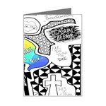 Panic ! At The Disco Mini Greeting Card