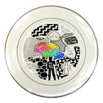 Panic ! At The Disco Porcelain Plate