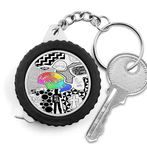 Panic ! At The Disco Measuring Tape from ArtsNow.com Front