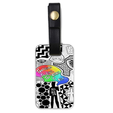 Panic ! At The Disco Luggage Tag (one side) from ArtsNow.com Front