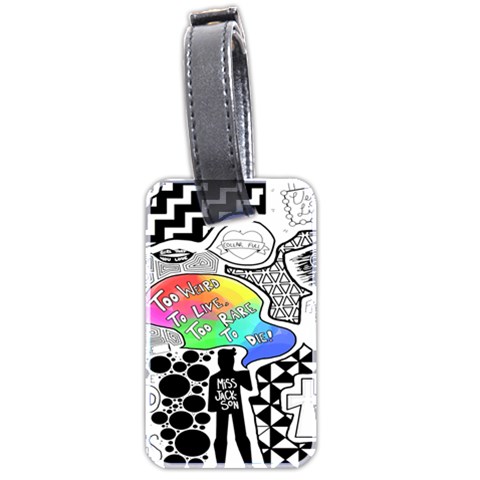 Panic ! At The Disco Luggage Tag (two sides) from ArtsNow.com Front