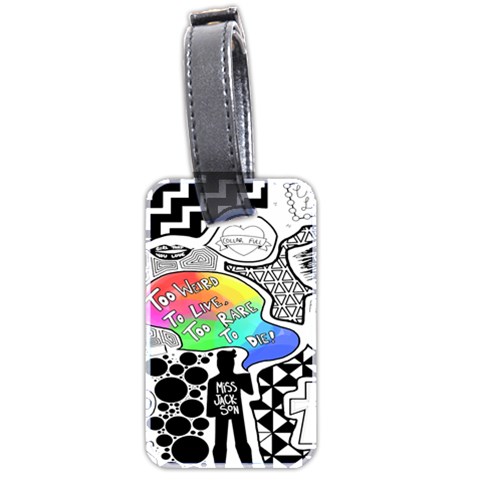 Panic ! At The Disco Luggage Tag (two sides) from ArtsNow.com Back