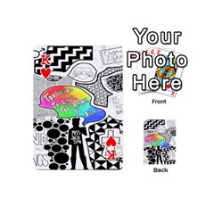 King Panic ! At The Disco Playing Cards 54 (Mini) from ArtsNow.com Front - HeartK