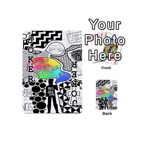 Panic ! At The Disco Playing Cards 54 (Mini) from ArtsNow.com Front - Joker1