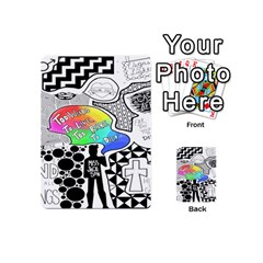 Panic ! At The Disco Playing Cards 54 (Mini) from ArtsNow.com Back