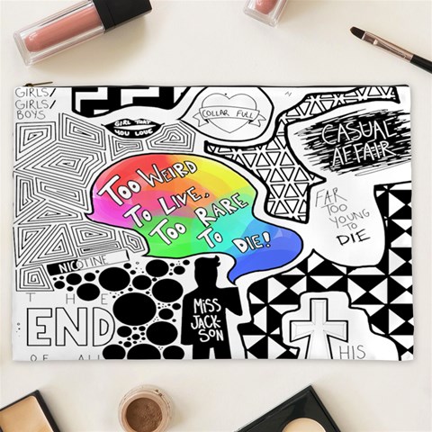 Panic ! At The Disco Cosmetic Bag (XXL) from ArtsNow.com Front