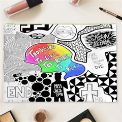 Panic ! At The Disco Cosmetic Bag (XXL) from ArtsNow.com Front
