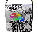 Panic ! At The Disco Flap Closure Messenger Bag (L)