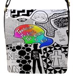 Panic ! At The Disco Flap Closure Messenger Bag (S)