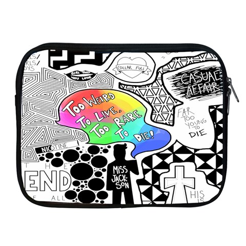 Panic ! At The Disco Apple iPad 2/3/4 Zipper Case from ArtsNow.com Front